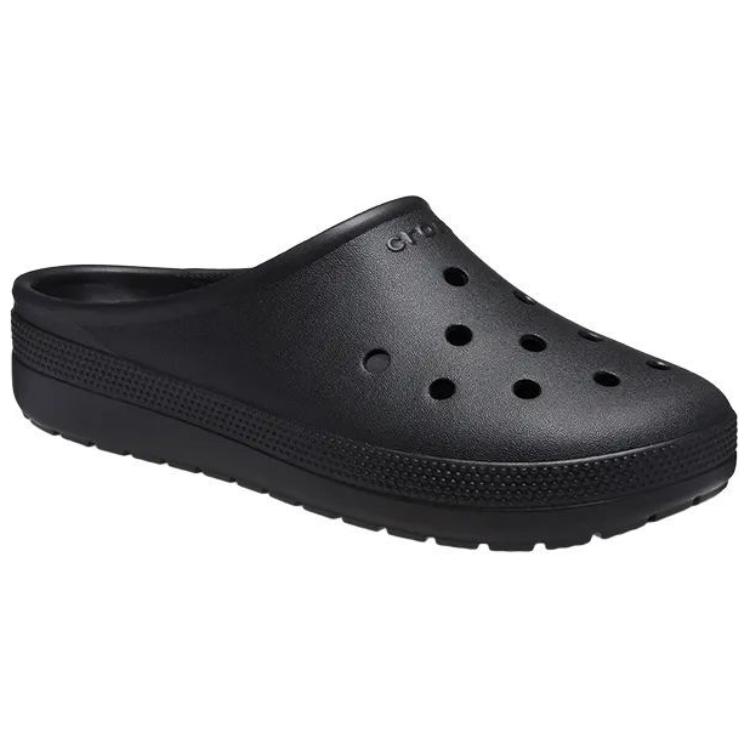 Crocs Zuecos Simples de Moda Calzado de Mujer Negro 211139-001