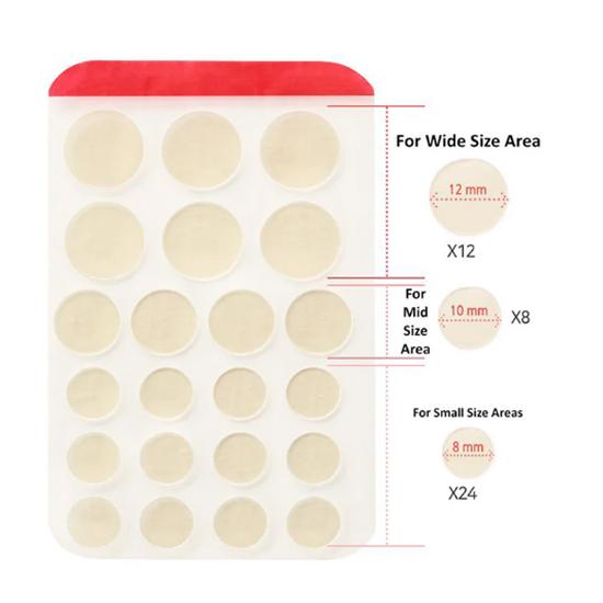 [Elizavecca] Hell-Pore Blemish Spot Patch (22 Patches × 2 Sheets) × 2 Packs