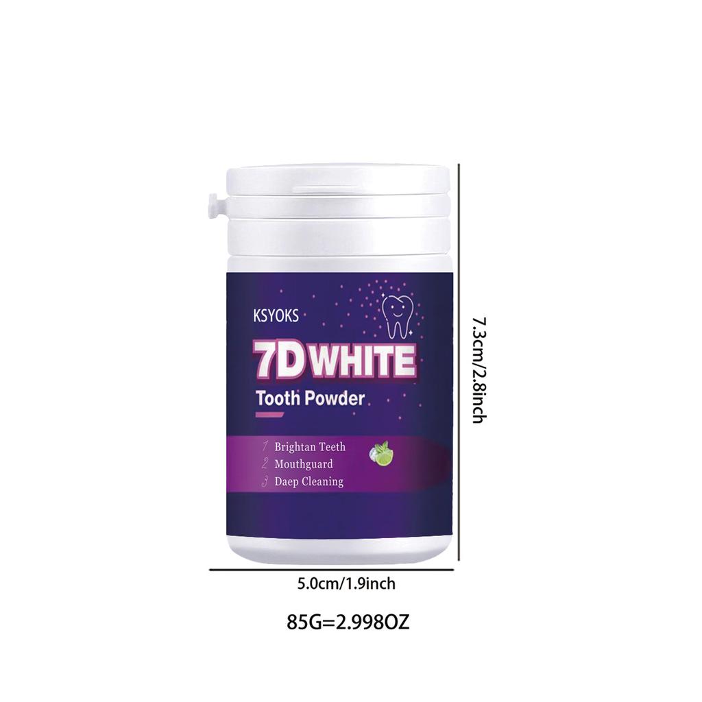 Tooth powder, brightening teeth, oral protection, deep cleaning, fresh breath