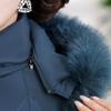 Real Fur Collar Middle Age Women's Puffer Jackets Winter Vintage Parkas Hooded Plus Size Elegant Thick Warm Down Coats Woman Outerwears