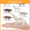 Realistic Forest Animal Pvc Model With Walking Wolf Figurine For Childrens Educational Play