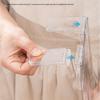 AT19-Kitchen Counter Shelf Rack 2-Pack Transparent Refrigerator Storage Organizers, Stackable For Food Spice Bottle Storage
