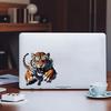2 PCS 3D Tiger Waterproof Vinyl Decals Fierce Design for Car Truck Bumper Motorcycle Laptop Wall Decor A-148
