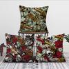 Rose Skull Dollar Pistol cool fashion cushion cover Pillow Cover Decoration Room Home Sofa living Office Car Nordic Simplicity