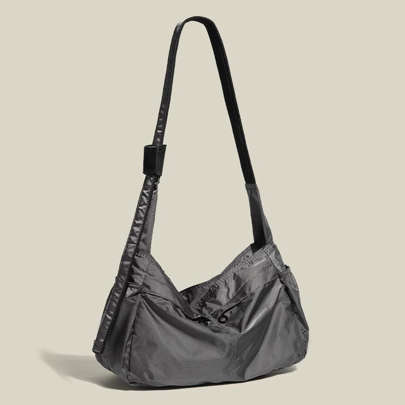 

Заказ клиента осень-зима 2025 новая большая вместительная сумка для поездок, повседневная на плечо, мужская и женская, брызгозащищенная спортивная сумка через плечо серый