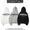 European and American Street Trend Brand ESSENTIALS Reflective Letter Sweater Men and Women Couple Fleece Hoodie Jacket Tide