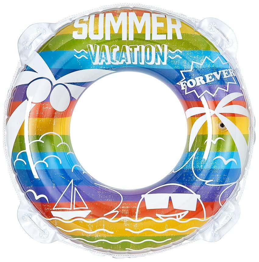 Igarashi Vintage Rainbow Inflatable Ring, 70cm, RLA-370V