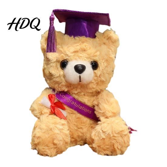 Personalized Stuffed Animal Gift Graduation Gifts 2026 for Her 7-Inch Teddy Bear Soft Celebration Plush Mascot College High School Grade Keepsake