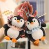 Entzückender Pinguin Plüsch Rucksack Schlüsselanhänger Anhänger Geschenk