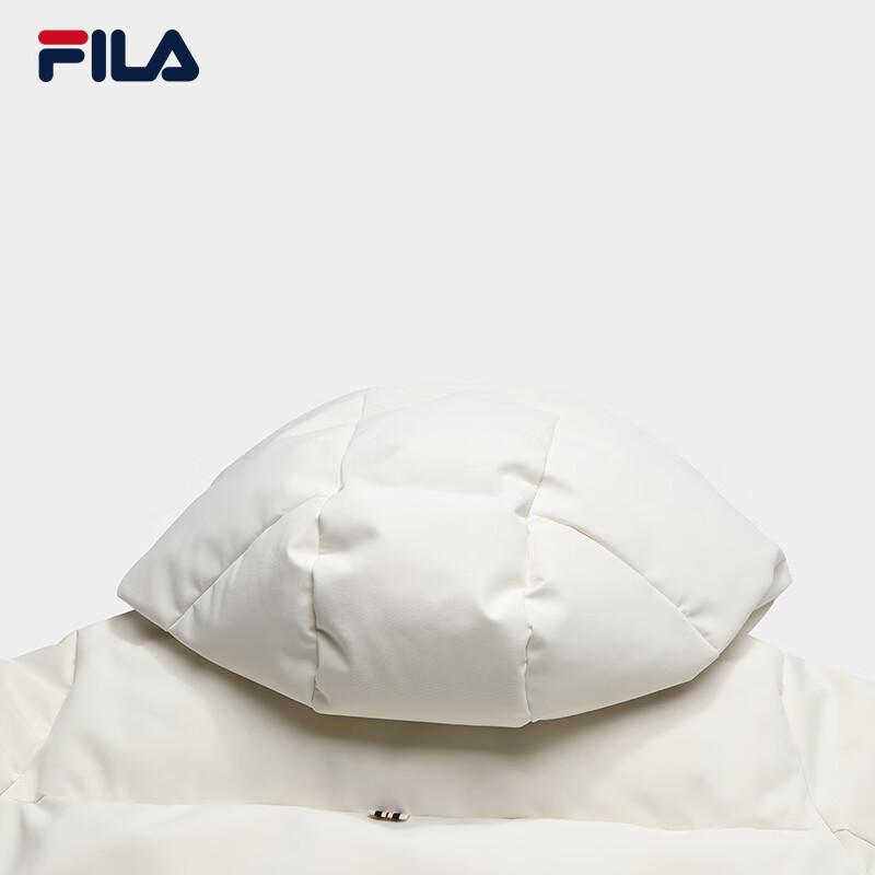 FILA Women's Mid-Length Hooded Down Jacket