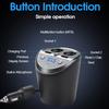 Cup Shaped Dual USB Car Charger Bluetooth Hands-free Phone Car Bluetooth MP3 Player