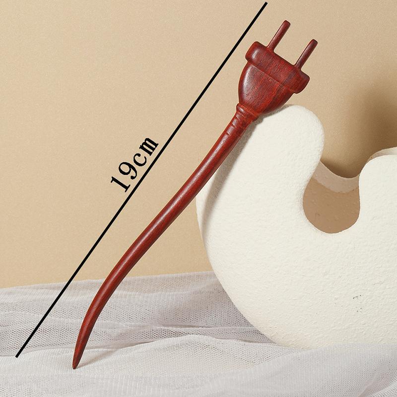 Νέα Μόδα Vintage Ξύλινο Εργαλείο Δημιουργική Διασκεδαστική Φουρκέτα Τσόπστικ Μακριά Ραβδί Μαλλιών Διάκοσμο Μαλλιών Κεφαλόδεσμο Αξεσουάρ Μαλλιών Φουρκέτες Μαλλιών