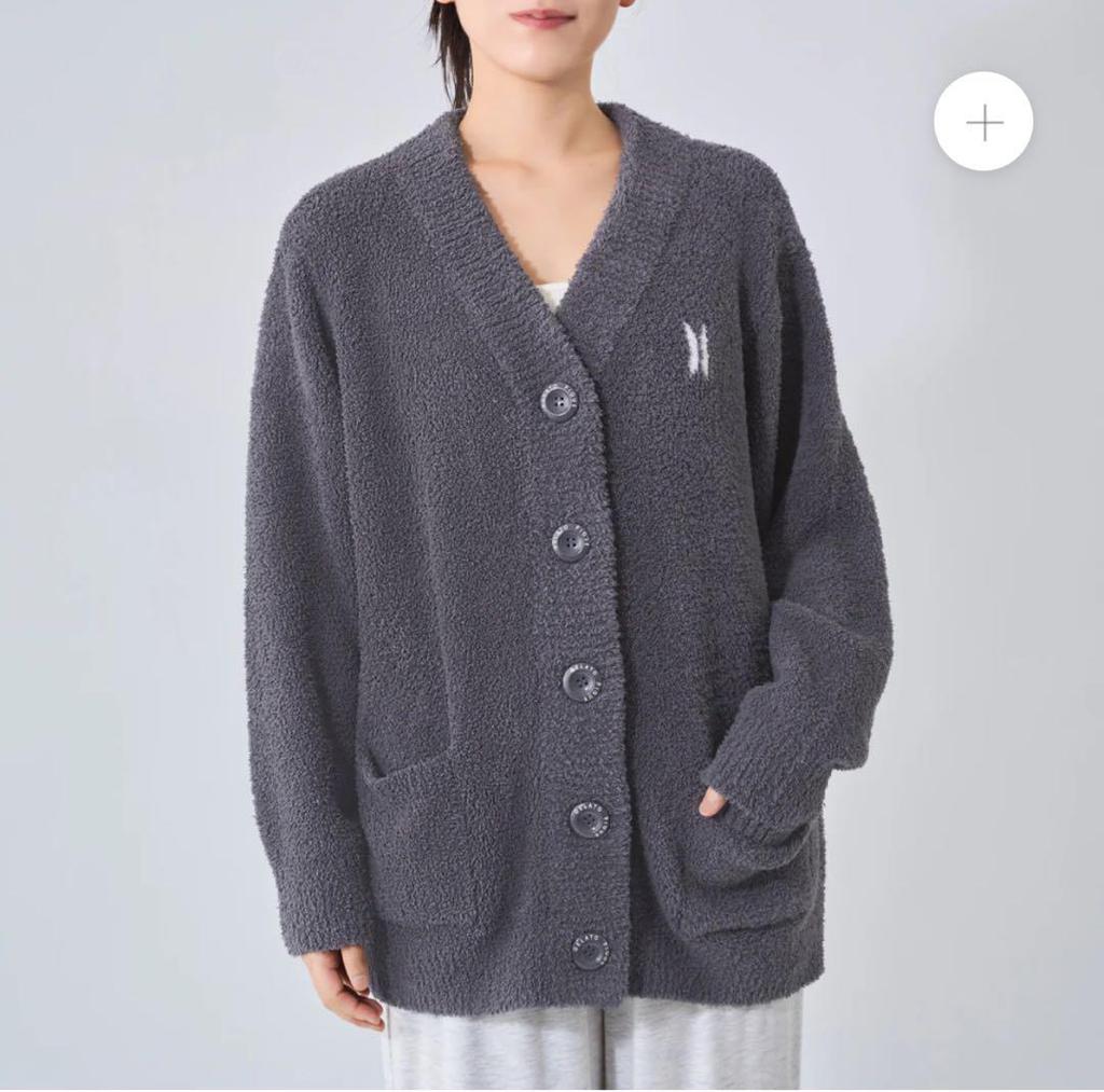 [USED] GELATO PIQUE BTS Gelato Pique Cardigan Gray M-L