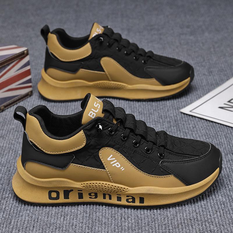Men s New Color Collisi Low Top Board Shoes - Retro Fashi Not Tired Feet Outdoor Travel Lightweight Casual Sneakers 39