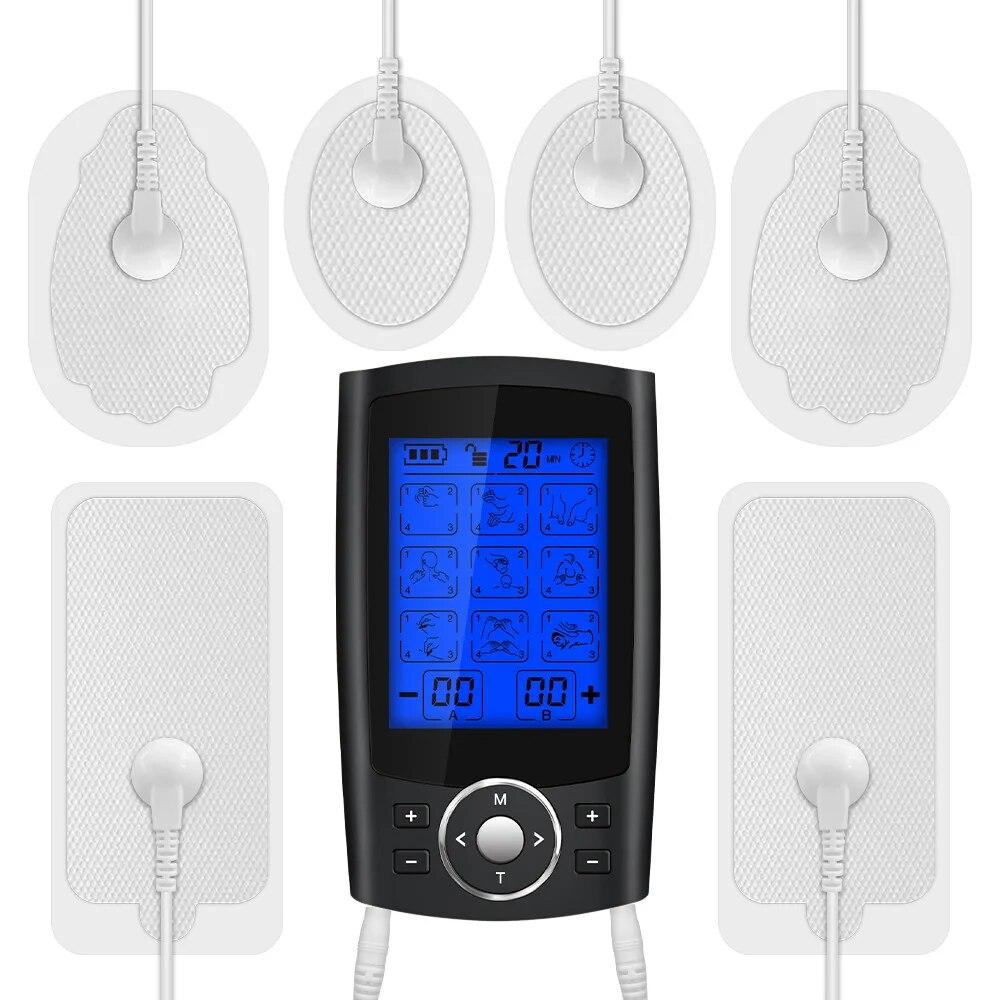 36Mode TENS Electric Muscle Stimulator EMS Body Massager Digital Therapy Acupuncture Pulse Meridians Slimming Machine Relaxation