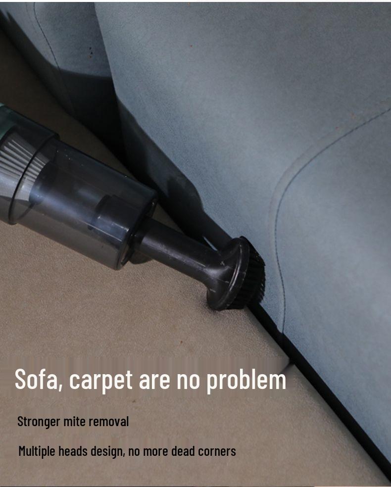 Compact High-Suction Wireless Vacuum & Mop for Dust, Hair and Mite Removal