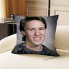 EElliott SSmith Figure  Pillow Case Ultra Soft Skin Friendly Fabric Cloud Like Comfort  Concealed Zipper