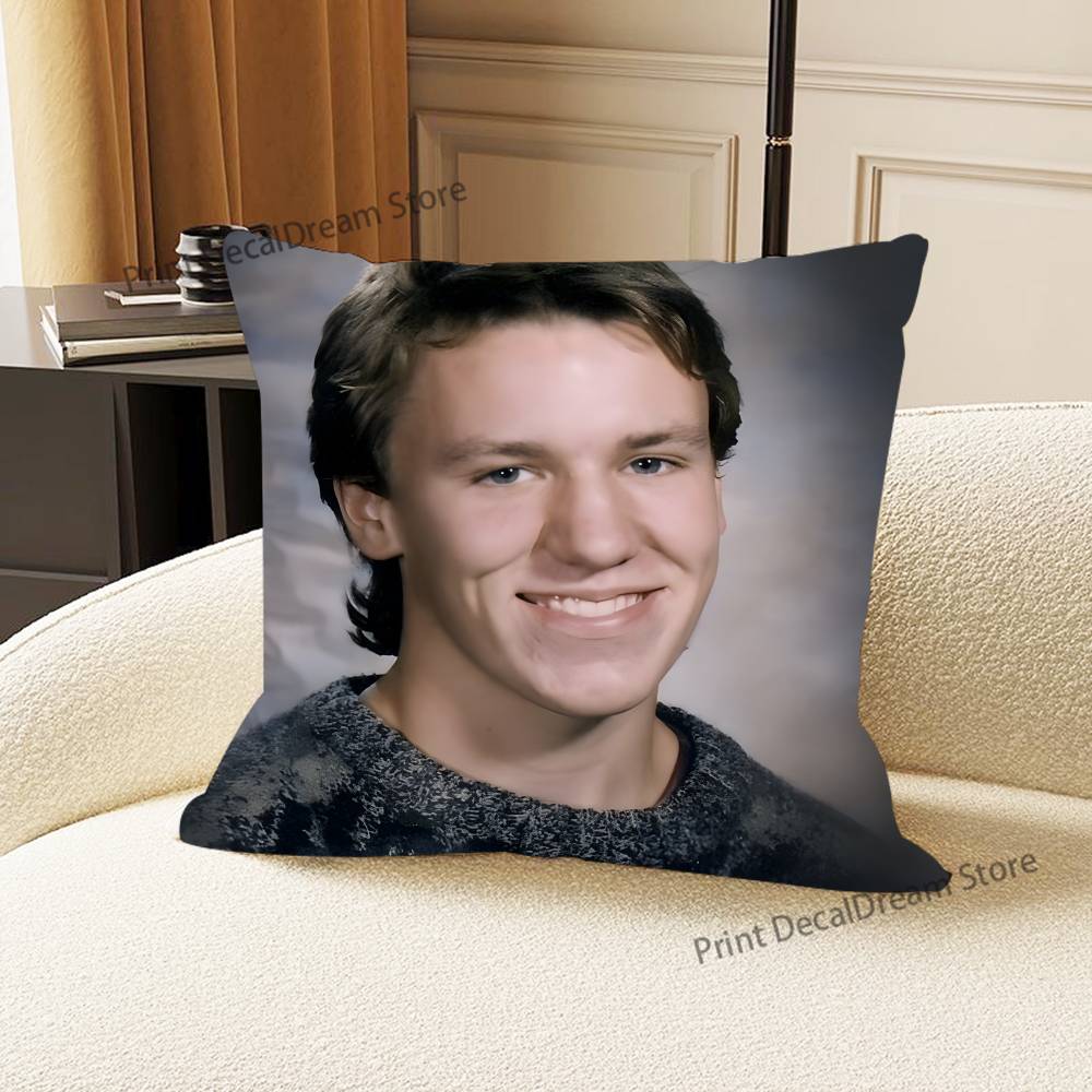 EElliott SSmith Figure Pillow Case Ultra Soft Skin Friendly Fabric Cloud Like Comfort Concealed Zipper