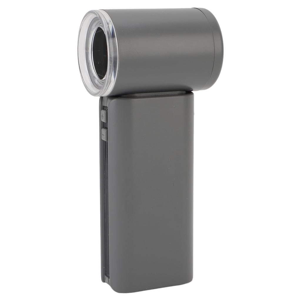 Portable Handheld Fan 5 Speeds Quiet Rechargeable Mini High Speed Pocket Turbo Fan for Travel Home