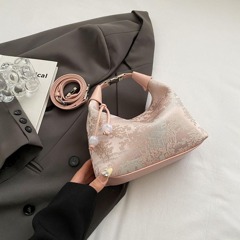 Fashionable Chinese Embroidery Handbag Brand Versatile Shoulder Bag  New Chinese Style Tote Bag Trend Designer Travel Wallet