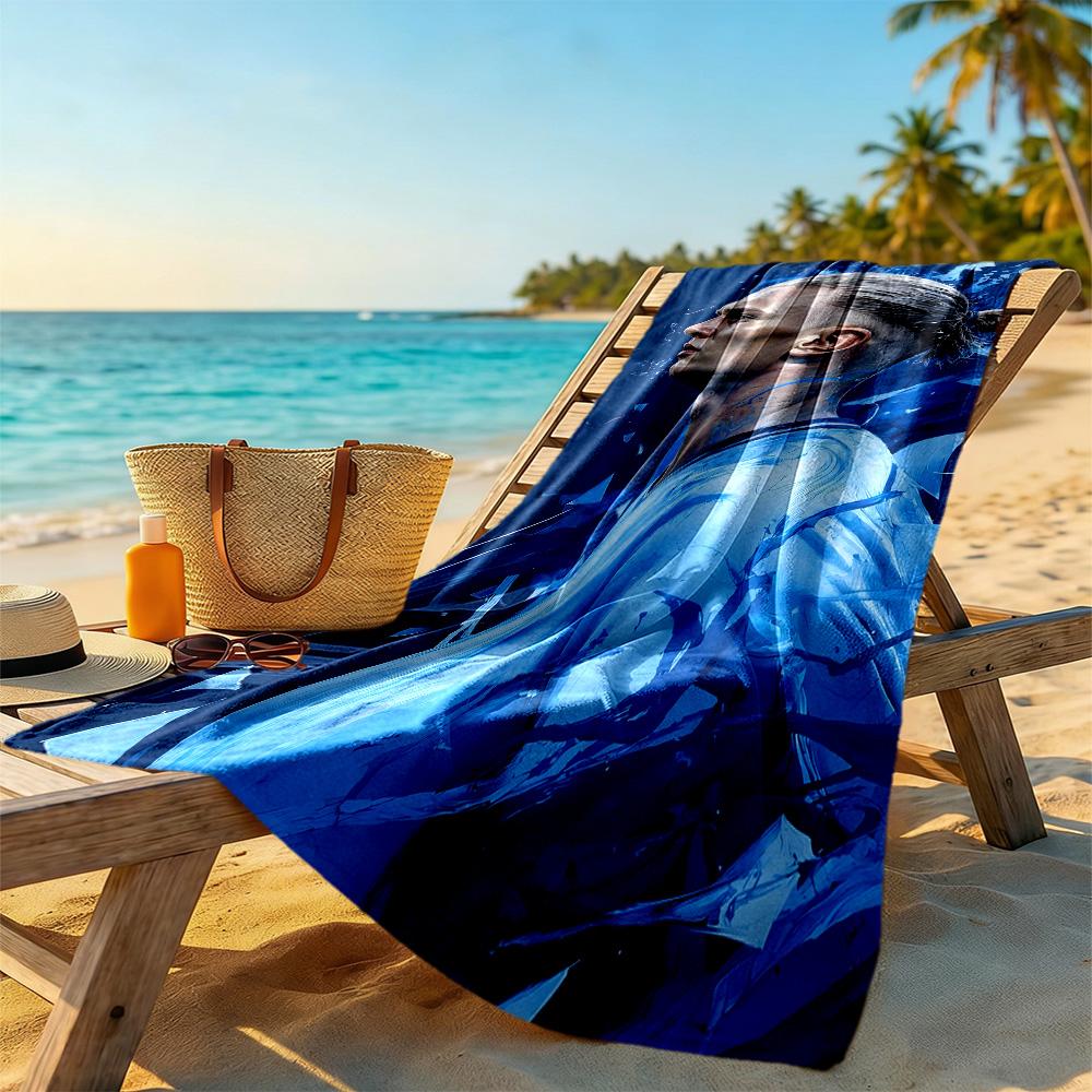 Match Day Celebration Beach Towel Soft Durable Quick-Dry Comfortable Lightweight Perfect for Traveling Yoga Camping and Swimming
