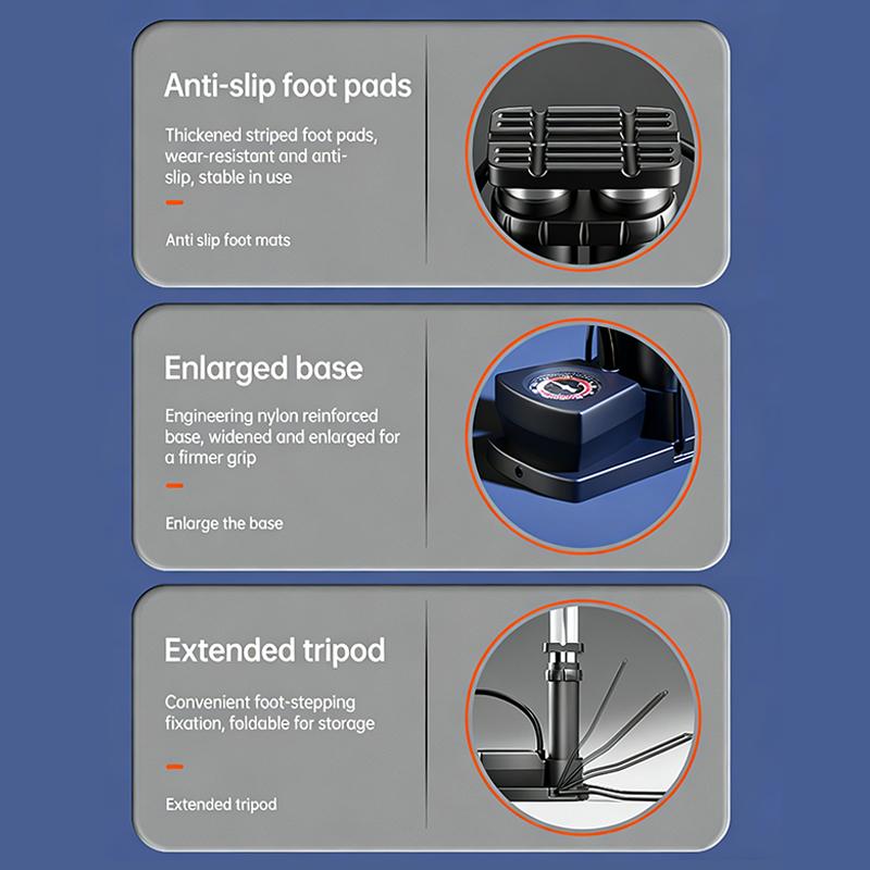Bicycle Foot Pedal Air Pump With Gauge High Pressure Pump Tire Air Inflator Universal Mtb Bike Home Pedal Inflator Accessories