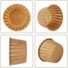 FUZHENTU Muffin Cups, 100-Count, Muffin Pans, Paper Side Dish Cups, Baking Cups, Heat-Resistant Paper Disposable Cups, Cake Molds, DIY Baking Supplies