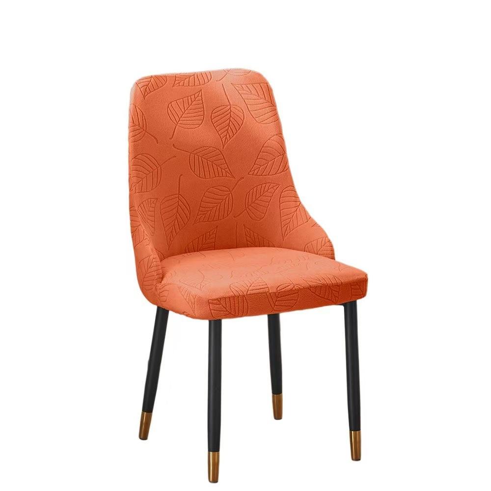 Curved Chair Cover with Armrests New Elastic All-inclusive Dining Chair Cover Premium Integrated Stool Cover Four Seasons Universal
