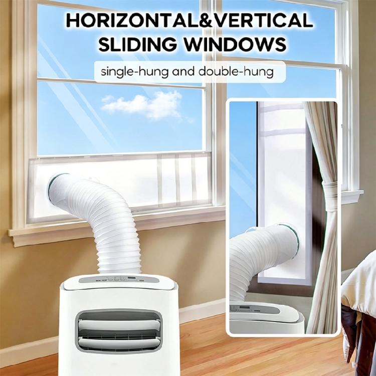 Universal Air Lock Window Seal Cloth Adjustable Air Conditioner Window Seal Kit For Exhaust Hose Duct Enduring