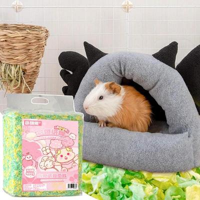 Cama de Papel para Animales Pequeños Cama Suave de Erizo para Hámster Chinchilla Cama de Papel para Conejos Basura de Papel para Animales Pequeños Olor