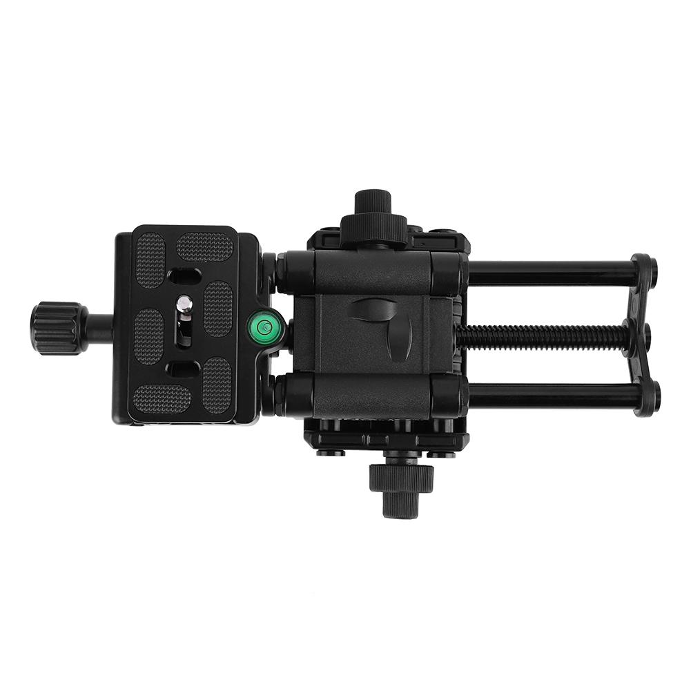 Kingjoy VM 10 Macro Camera Slider DSLR Adjusting Rail Focusing Head Adadpter Holder