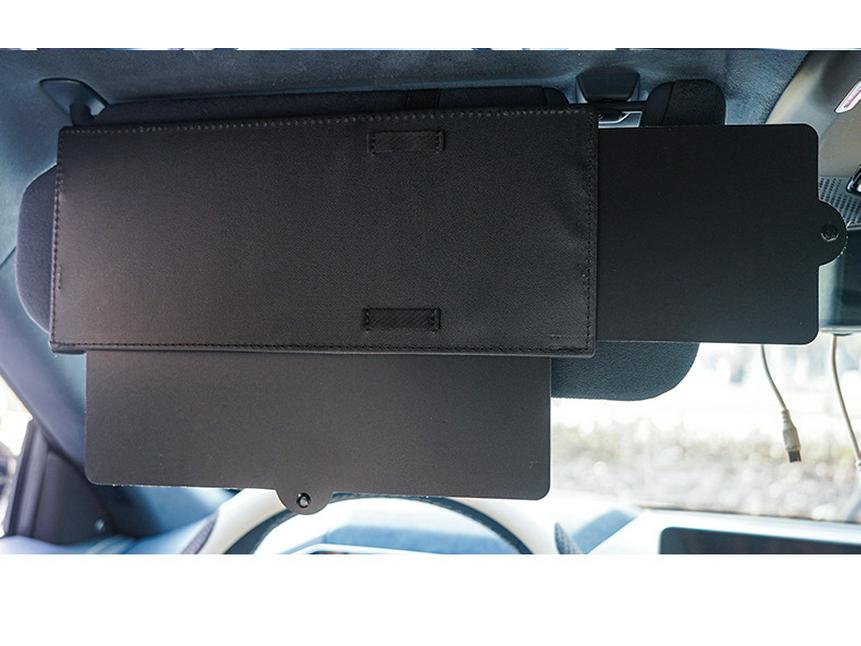Portable Retractable Car Sun Visor: Anti-Glare, Eye Protection Model In Stock