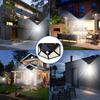 Intelligent Outdoor Solar Wall Light Induction Wall Light,100LED Floodlight,suitable for Porch,courtyard,terrace,garage,garden,energy-saving Lighting