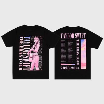 Neues europäisches und amerikanisches Streetwear-Mode-Marken-T-Shirt mit Taylor Swift-Aufdruck, gotisches High-Street-Promi-T-Shirt, lässiges T-Shirt