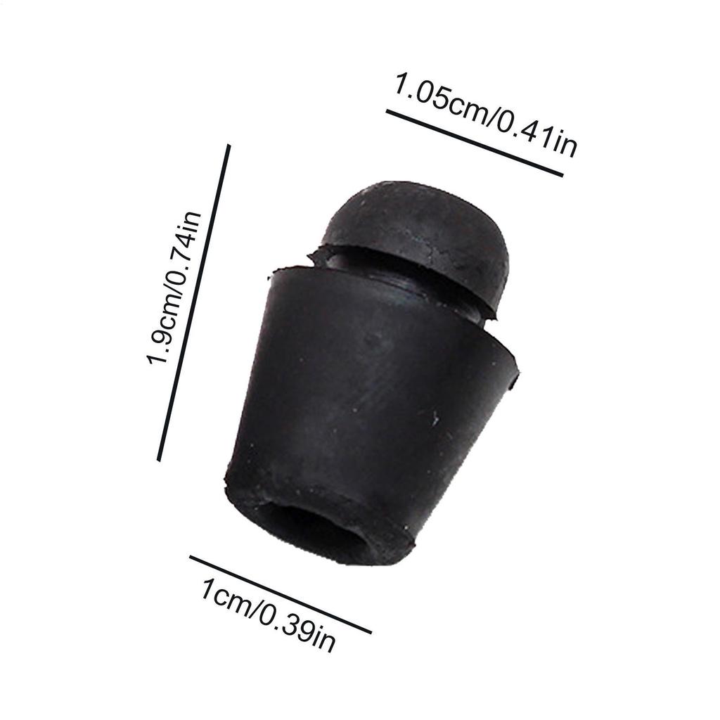 4 szt. Podkładki amortyzujące drzwi samochodowe Czarne gumowe podkładki Amortyzatory drzwi karoserii Naklejka Maty na drzwi samochodowe Akcesoria