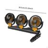 Car Cooling Fan Degree Rotatable Quiet Convenient Mount Auto Air
