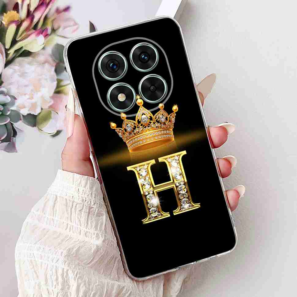 For Redmi Note14 Pro 5G Casing 6.67" Diamond Letter Back Cover Soft Silicone Cases For Xiaomi Redmi Note 14 Pro 5G Coque Fundas