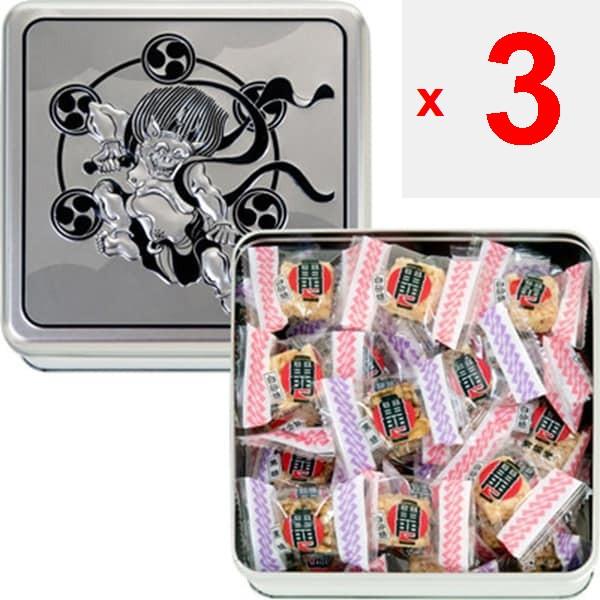 Tokiwa-do Thunder Stirrup Honpo Raijin portable can 100g Wagashi