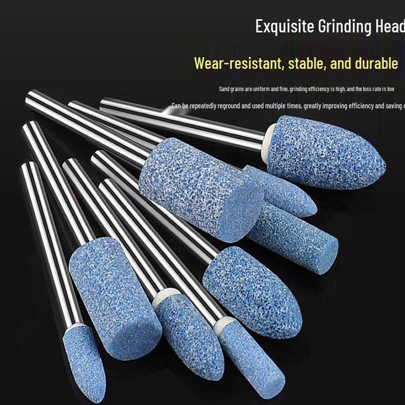 Sapphire Grinding Head: 3mm Electric Grinder Wheel for Metal Rust Removal and Polishing