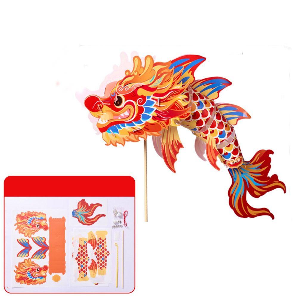 Handheld New Year Lantern DIY Projection Spring Festival Luminous  Lanterns  Kids Gifts