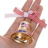 Vintage Christmas Tree Bell Ornament 250th Anniversary Bell Hanging Decoration For Holiday Tree Mantels Home Decorations