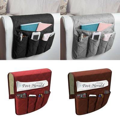 Aufbewahrungstasche für Bettseite Organizer Betttischtasche Sofa TV-Fernbedienung Hänge-Caddy Couch Aufbewahrungs-Organizer Betthalter Taschen