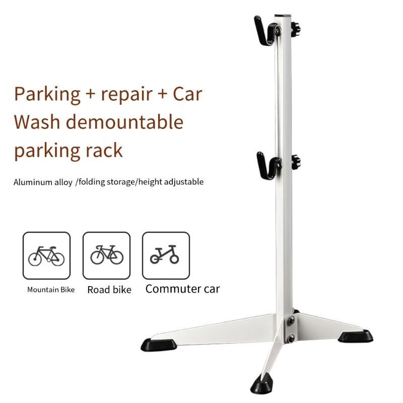 Convenient Repairing Bicycles Stand Bike Display Stand Garage Bike Holder for Convenient Repairing, Parking, and Washing