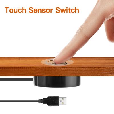 DC 5V USB LED Dimmer Touch Sensor Schalter Durchdringbar 25mm Holz Glas Acryl Dimmbare Schalter DIY Küche Schrank garderobe Lampe