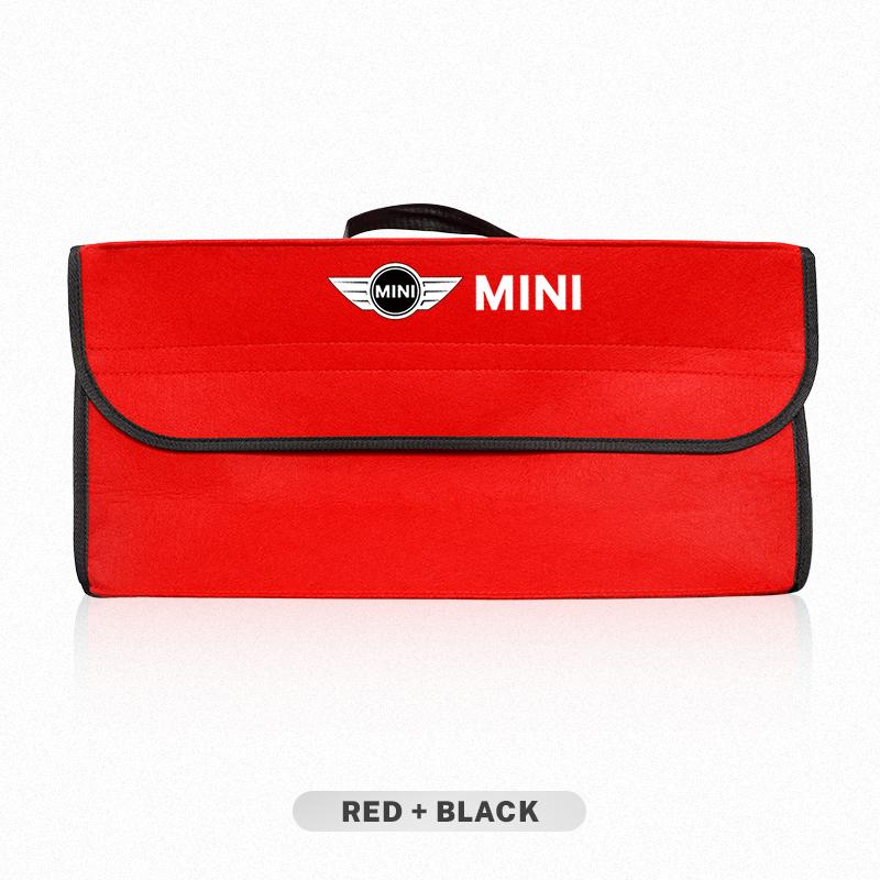 MINI Auto Kofferraum Organizer Box Große Kapazität Faltbare Aufbewahrungstasche Für MINI Cooper R56 F56 R50 JCW Cabrio Aceman Countryman Clubman