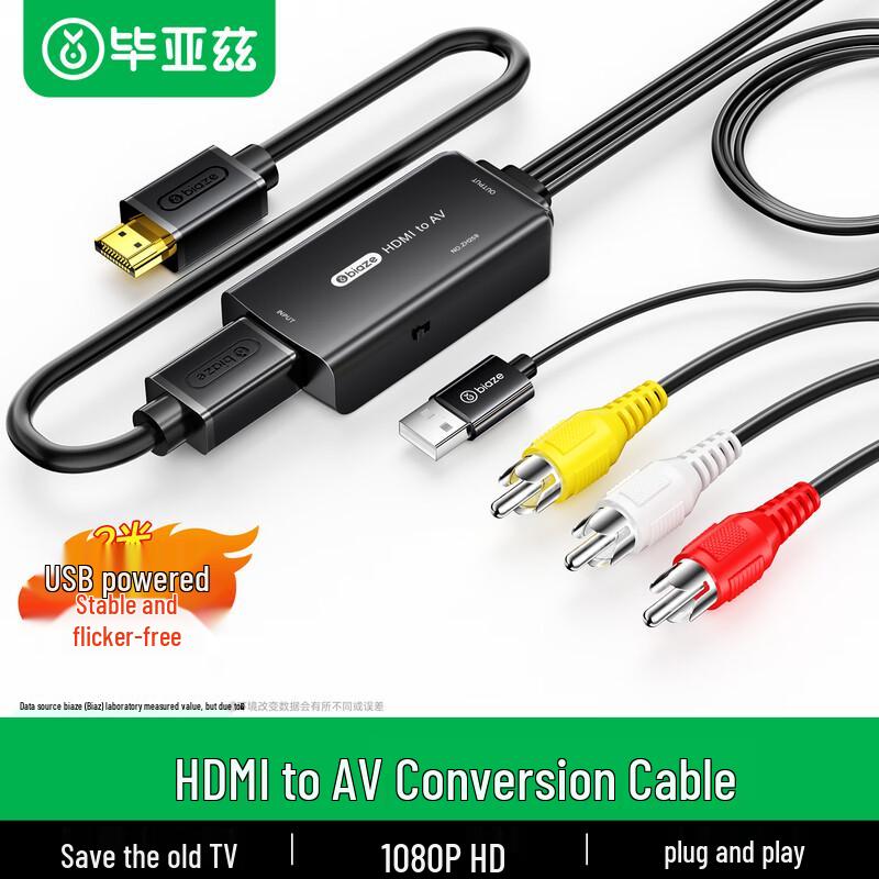 Biyaiz Audio & Video Converter Cables