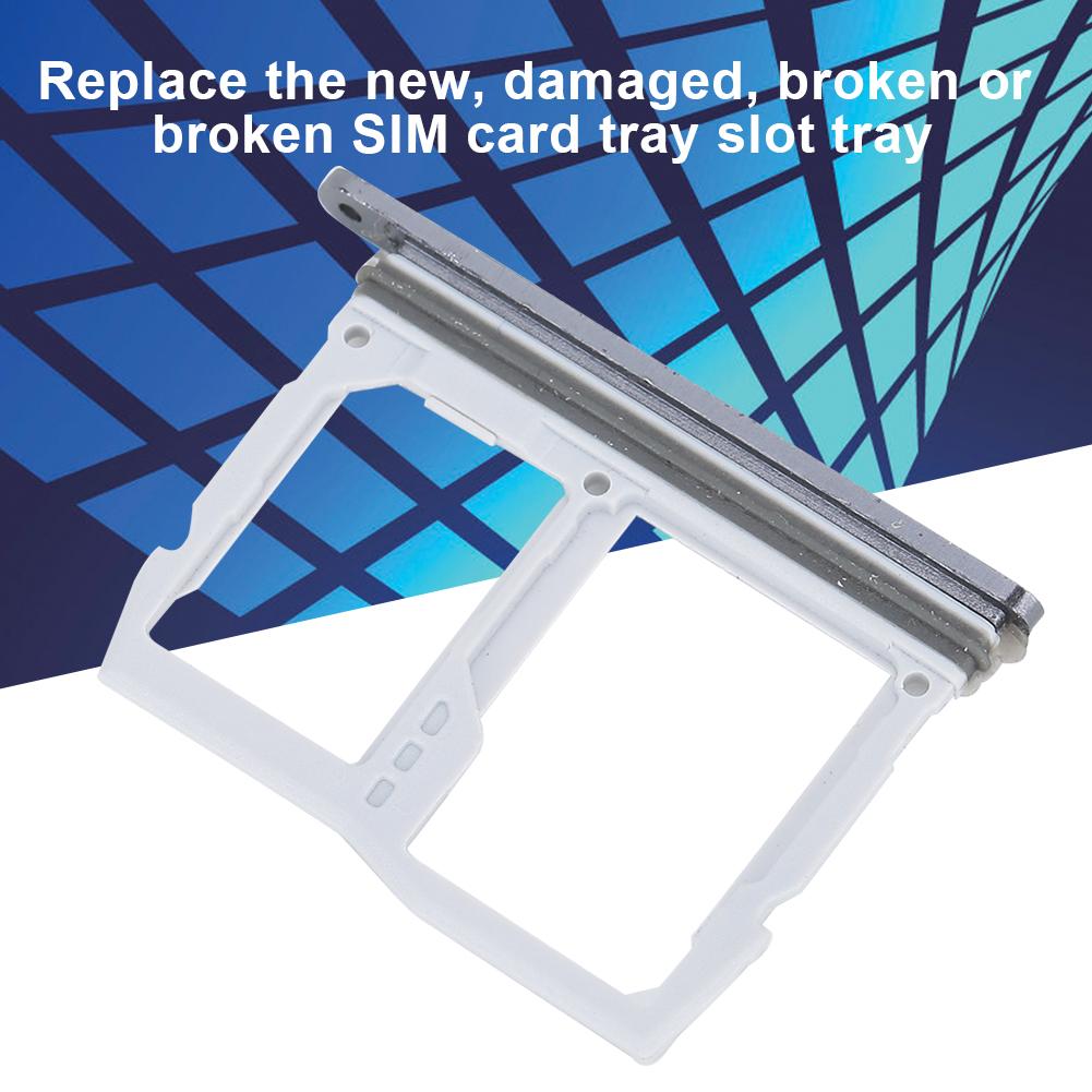 Replacement SIM Card Slot Tray Memory Card Holder Black for LG G6H868 H860 F700 LS992