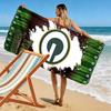 Name Custom Green Bay Packers Logo Print Beach Towel, Large Soft Quick Dry Towel for Beach Camping Swimming