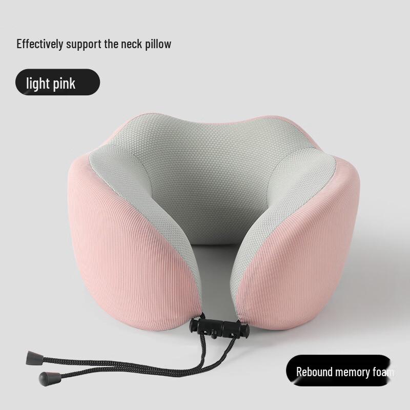 Milin Memory Foam U-Shaped Neck Pillow 24*24*12cm