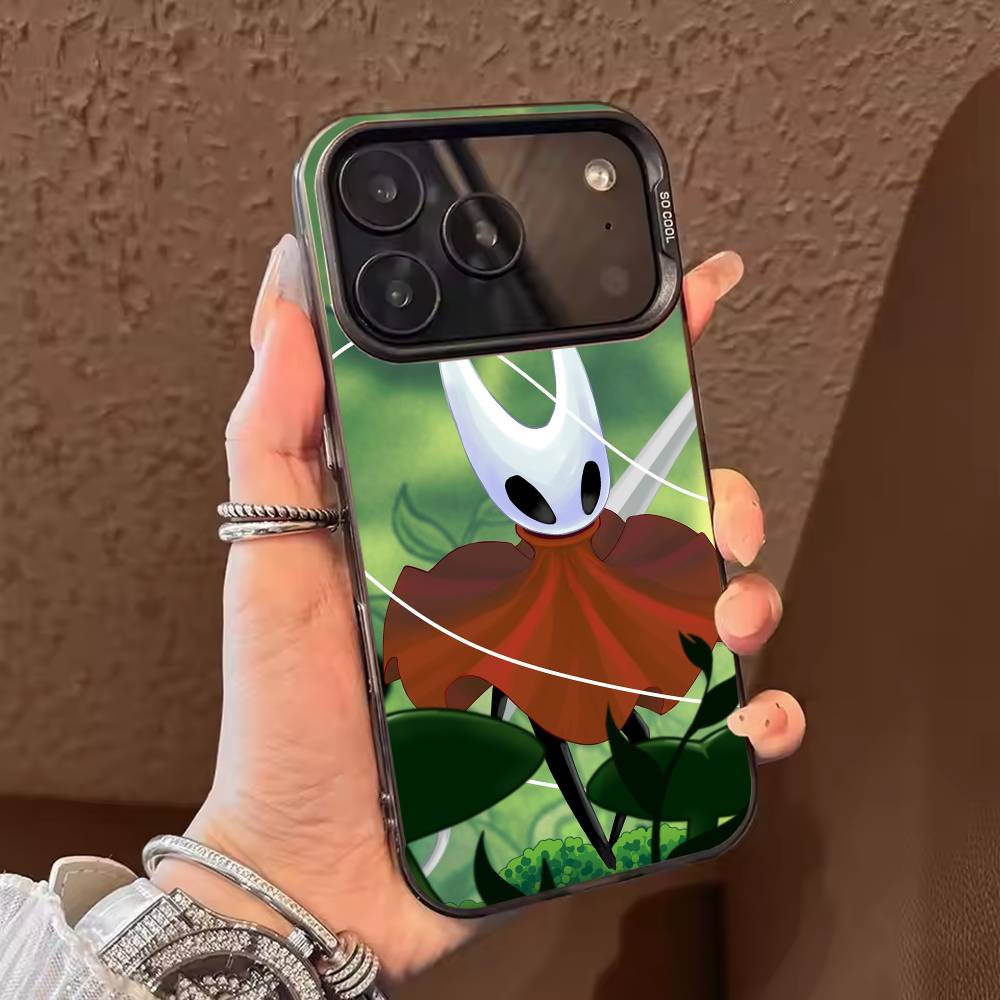 H-Hollow Knight S-SilksongS Phone Case Color Silver Shell For IPhone 17 16 15 14 13 12 11 Pro Max Plus